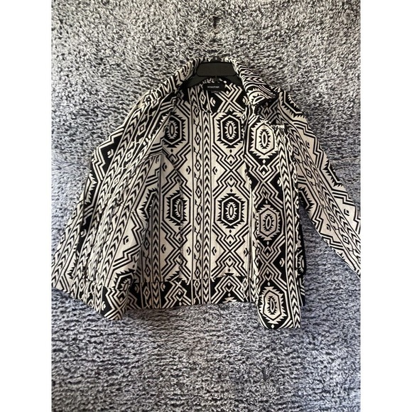 Mink Pink Pardon My Freedom Tribal Biker Jacket Size Small - Picture 6 of 12